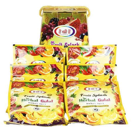 Holi Fruit Splash Premium Herbal Gulal