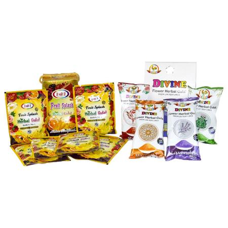 Holi Premium Herbal Colour Combo