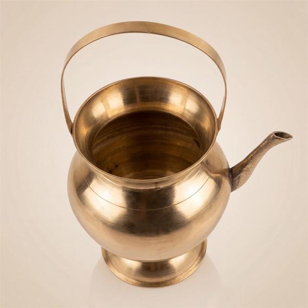 Brass Kamandalu Kalash for Puja, Abhishek and Mandir Ceremonies