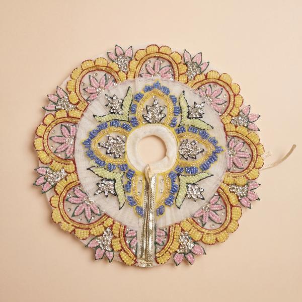 Handmade Bal Gopal Dress Set with Mukut | Heavy Embroidered Laddu Gopal Poshak for Janmashtami, Puja and Temple Shringar 6 inch