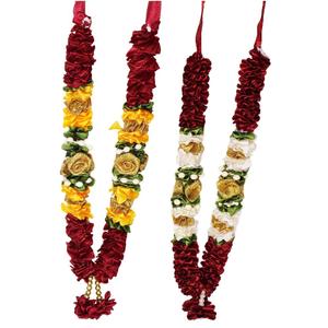 Mala/ Garland (Maroon) Combo- for God- Puja Decor