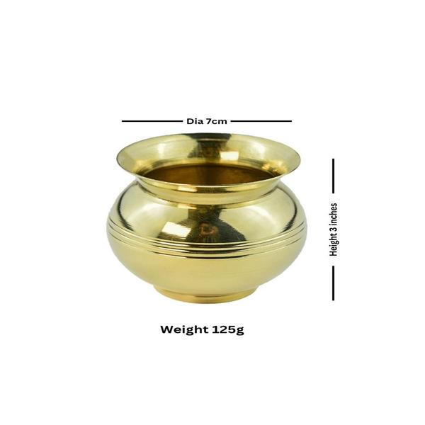 Pure Brass Lota For Puja| Brass Kalash|