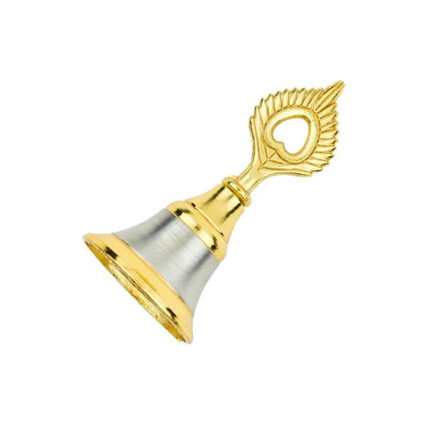 mayur Style ghanti Bell for Pooja Brass