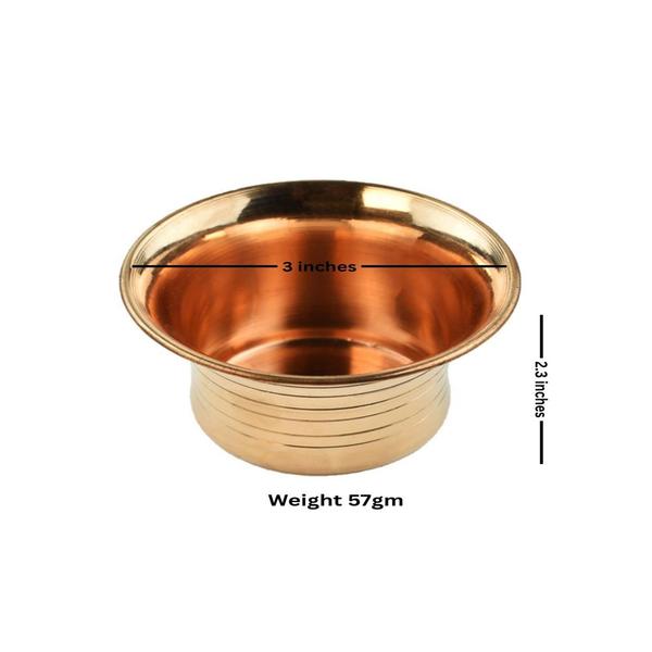 Panchapatra Pure Copper use for Hindu Rituals