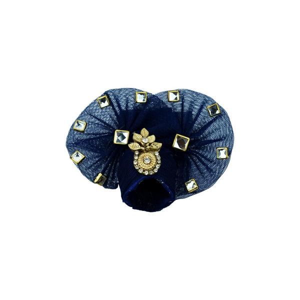 Gopal Blue Poshak with Pagdi l Ladoo Gopal Dress l Bal Gopal l Kanha Ji Thakur Ji Dress (Size 6inch)