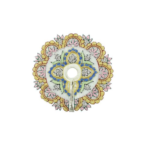 Laddu Gopal Dress with Pagri And Choli, Patka for Sharad Purnima | White Dress Laddu Gopal ji White Dress, Laddu Gopal, Dress Size: 8 inch)