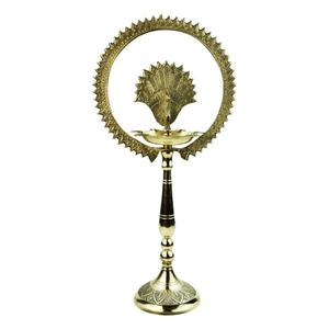 Brass Mayur Diya