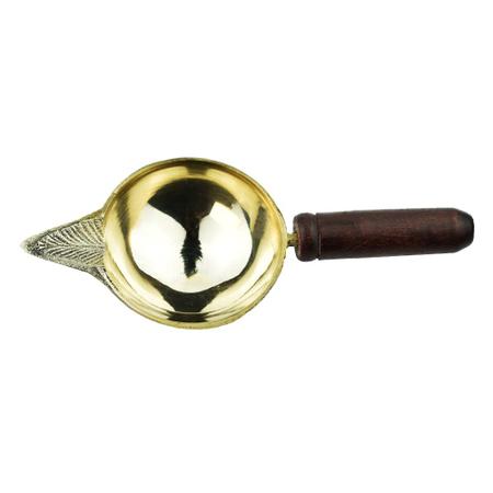 Kapoor Aarti Diya with Wooden Handle