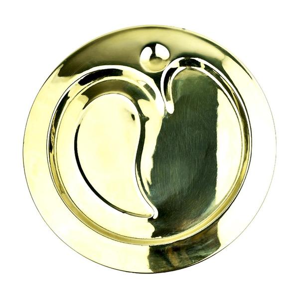 Brass OM Pooja Thali Set 9inch