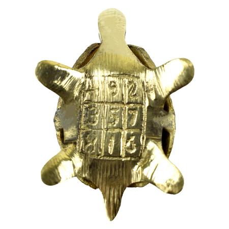 Handcrafted Brass Turtle Diya for Pooja & Vastu