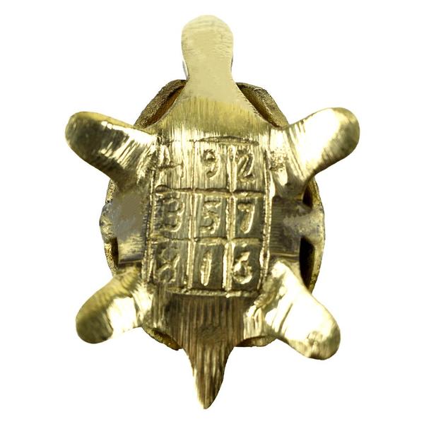 Handcrafted Brass Turtle Diya for Pooja & Vastu