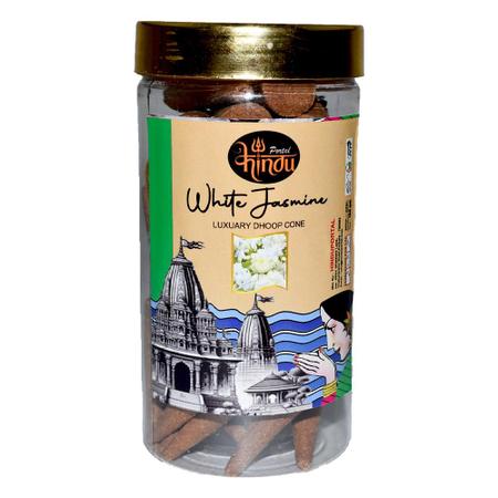 White Jasmine Cone 100gm