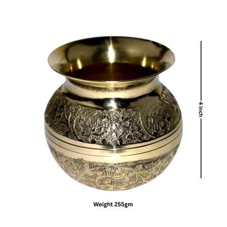 Brass Kalash for Abhishek & Worship
