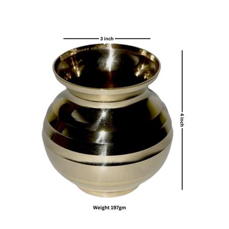 Pure Brass Kalash for Pooja & Abhishek