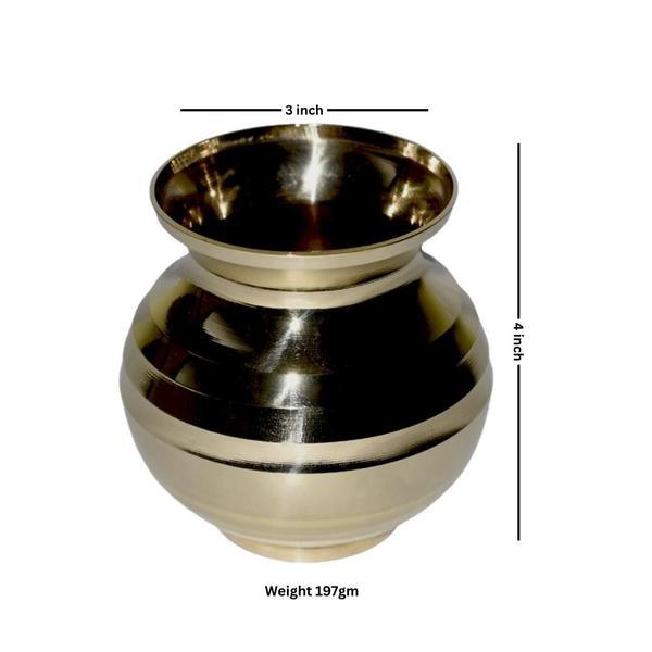 Pure Brass Kalash for Pooja & Abhishek