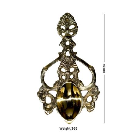 Ethnic Brass Pooja Arti Spoon