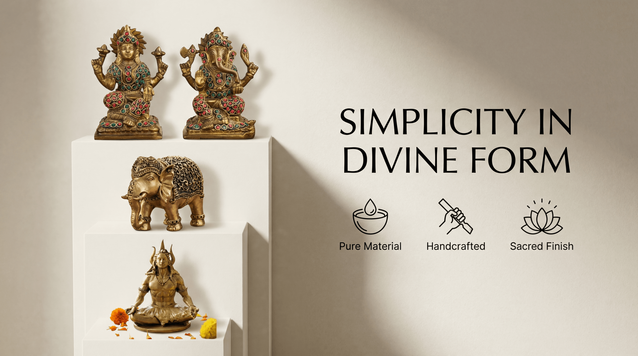 EXCLUSIVE BRASS IDOLS